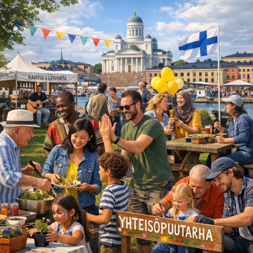 Building Bridges: Community Initiatives Fostering Connection in Helsinki
