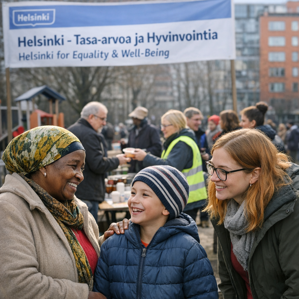 Helsinki’s Commitment to Reducing Inequality and Enhancing Community Well-being
